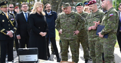 Prezidentka Čaputová je z východu nadšená, v Prešove navštívila evanjelické gymnázium či prieskumný prápor (foto)